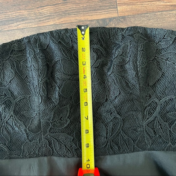 Sachin & Babi A-Line Gown Black Lace Bodice Size 10 - Picture 10 of 11